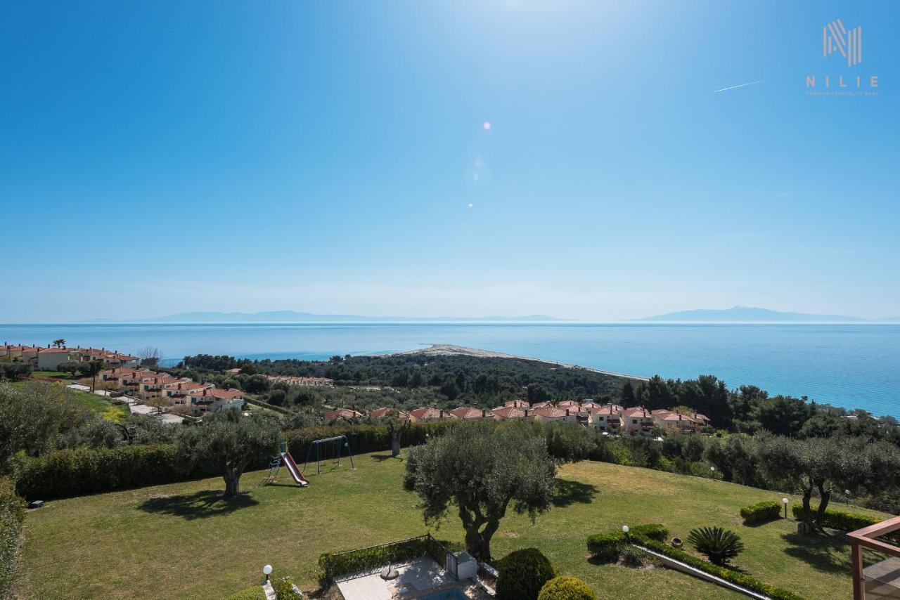 Breathtaking Villa, Nilie Hospitality Mgmt Possidi Exterior foto