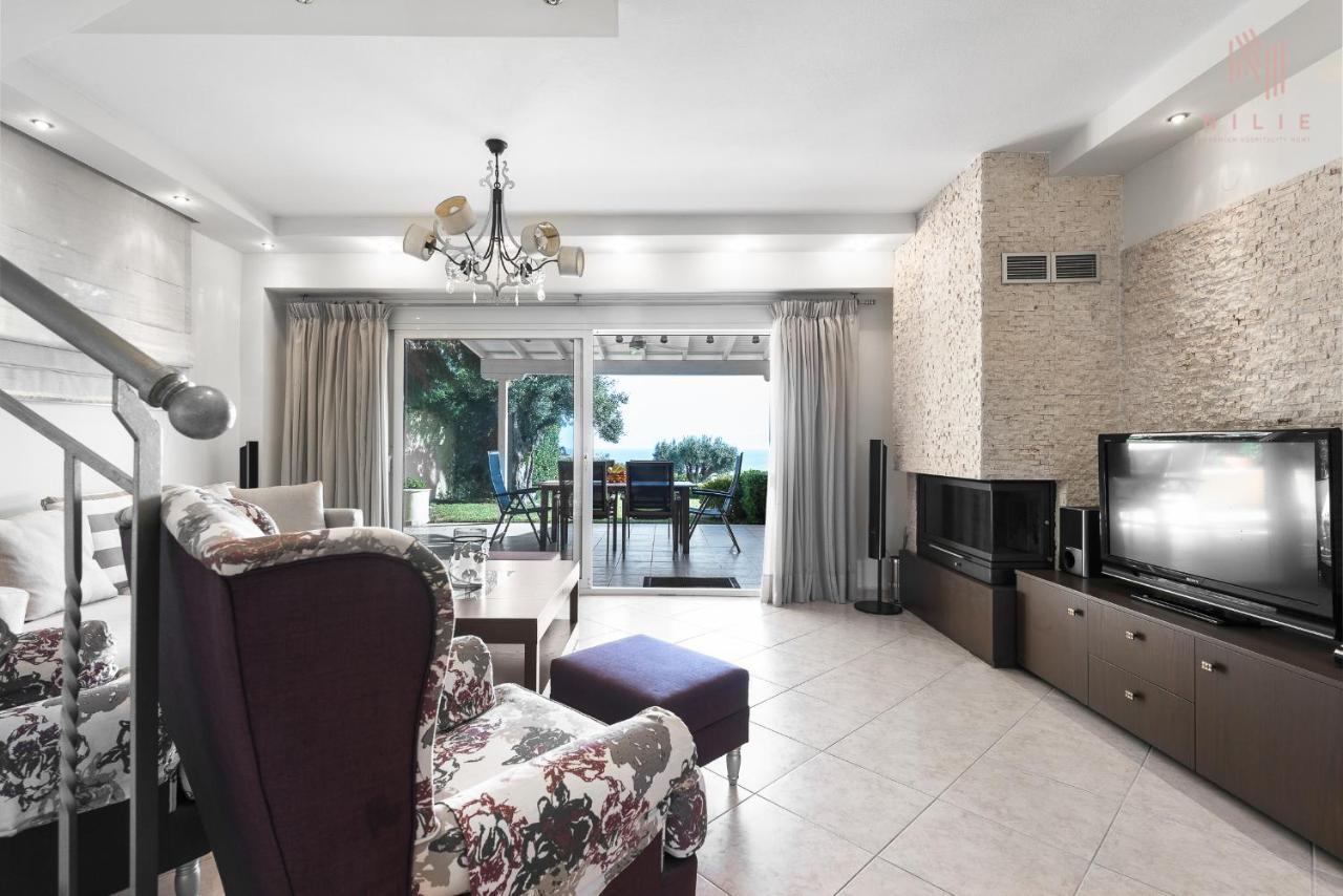 Breathtaking Villa, Nilie Hospitality Mgmt Possidi Exterior foto